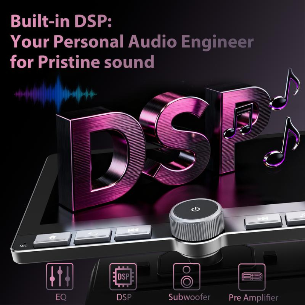 10.1" Car Stereo - 360° Rotatable Screen