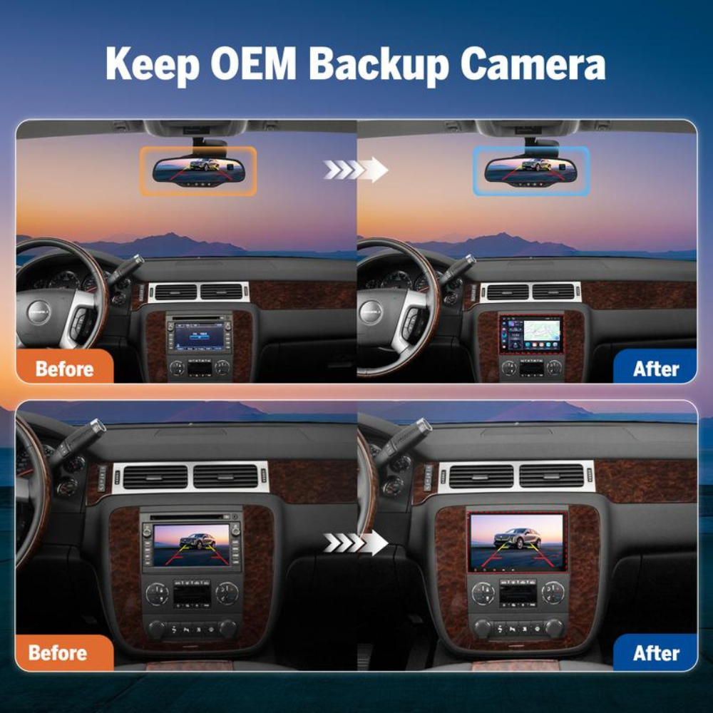 8" Car Stereo for Chevy GMC Buick