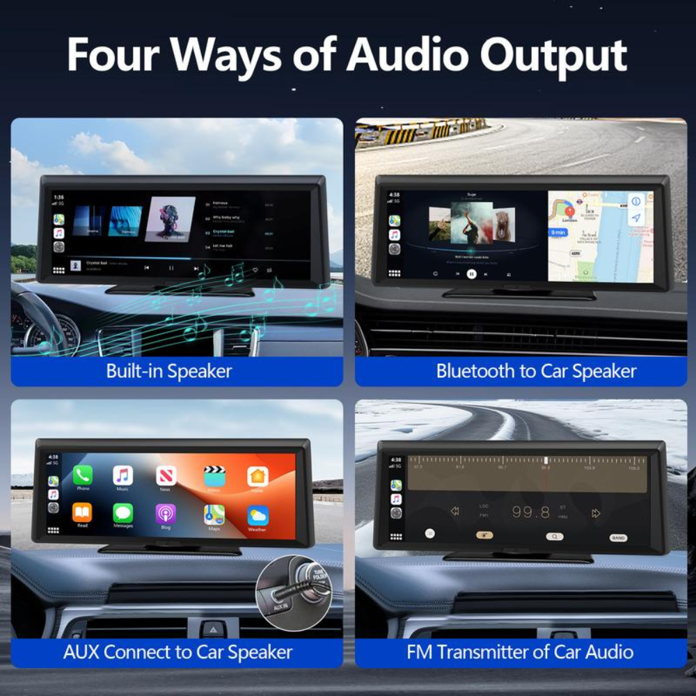 8.14" Portable Touchscreen with Wireless Carplay