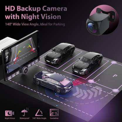 10.1" Car Stereo - 360° Rotatable Screen