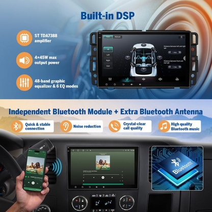 8" Car Stereo for Chevy GMC Buick