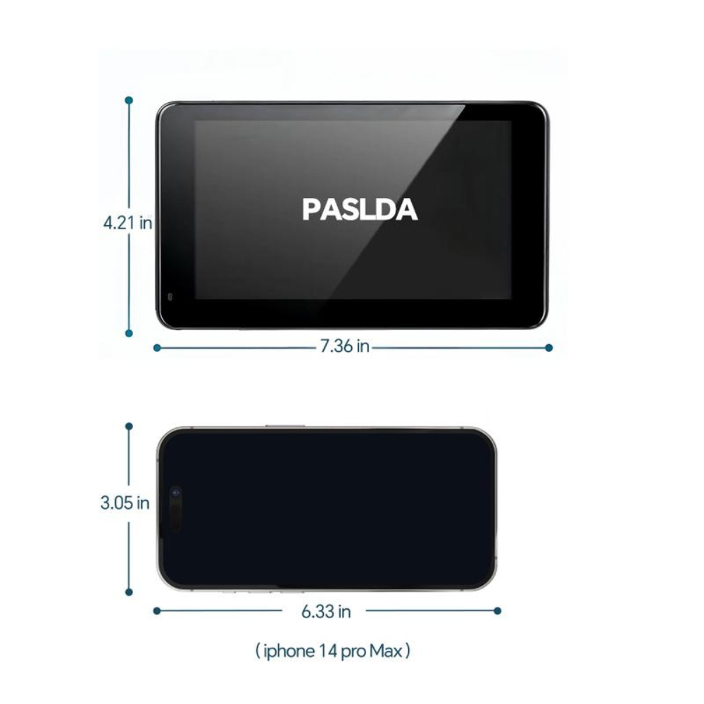 7" Wireless CarPlay Screen for Andriod & Iphone