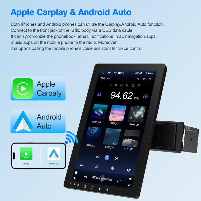 Rotatable Car Stereo