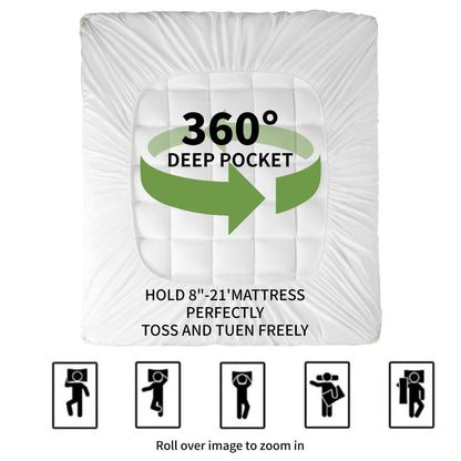 CloudRest Queen Size Mattress Topper